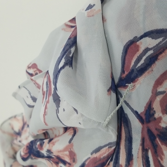 🎉2x Host Pick 🎉Motherhood Maternity Sheer Floral Top - Picture 6 of 7